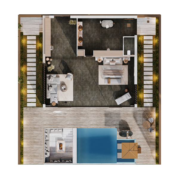 One Bedroom Villa